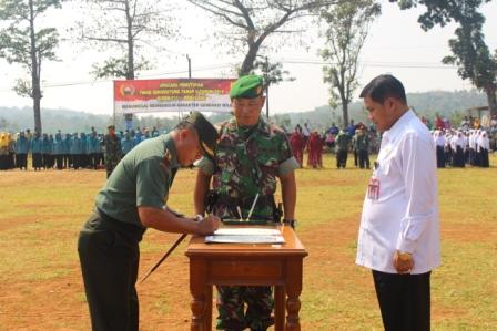 KODIM 0711/PEMALANG GELAR UPACARA PENUTUPAN TMMD SENGKUYUNG TAHAP II TAHUN 2018