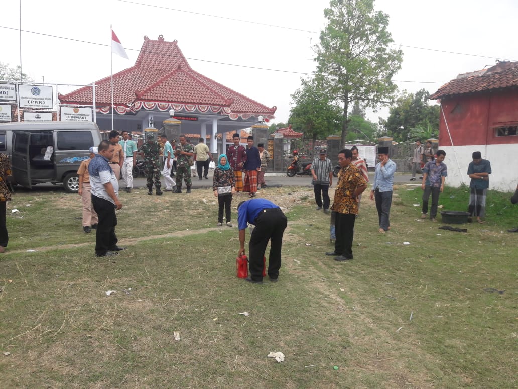 Pasintel Kodim 0711/Pemalang Memberi Materi Kegiatan Sosialisasi Dari BPBD Kab. Pemalang