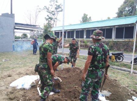 BENAH-BENAH POSKO LATIHAN PENANGGULANGAN BENCAL