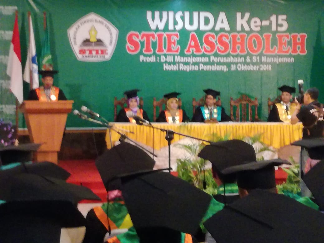 DANRAMIL 02/TAMAN HADIRI WISUDA STIE ASSOLEH KE – 15 TAHUN 2018