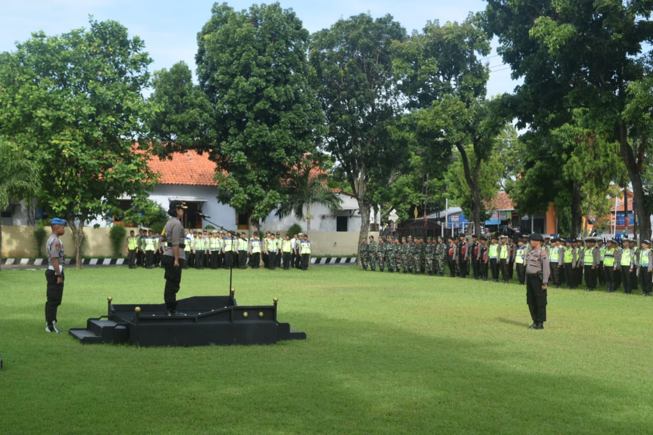 PRAJURIT KODIM 0711/PEMALANG  IKUTI APEL KONSILIDASI OPS LILIN CANDI  TAHUN 2018