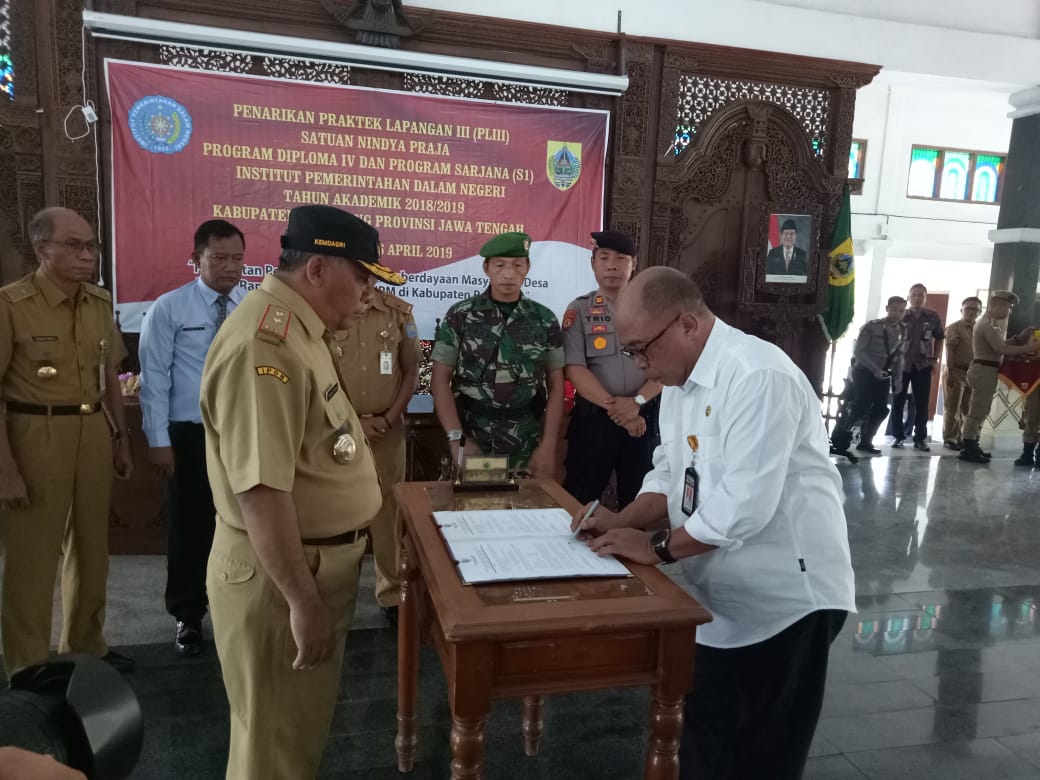  Praktek IPDN Resmi di Tutup Sekda Kabupaten Pemalang