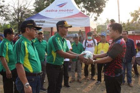 Bupati Pemalang buka Turnamen Sepakbola Open Dandim Cup  HUT ke 74 TNI tahun 2019