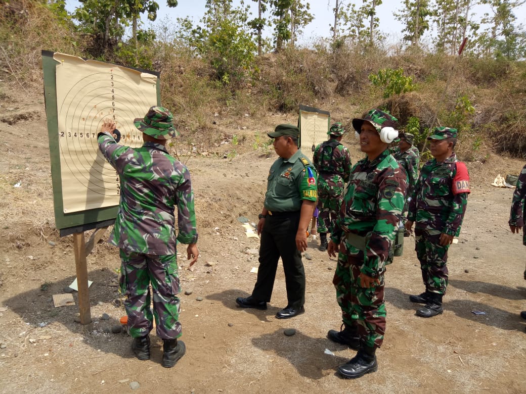 Ratusan Prajurit Kodim 0711/Pemalang Melaksanakan Latihan Menembak Jatri TW IV TA. 2019