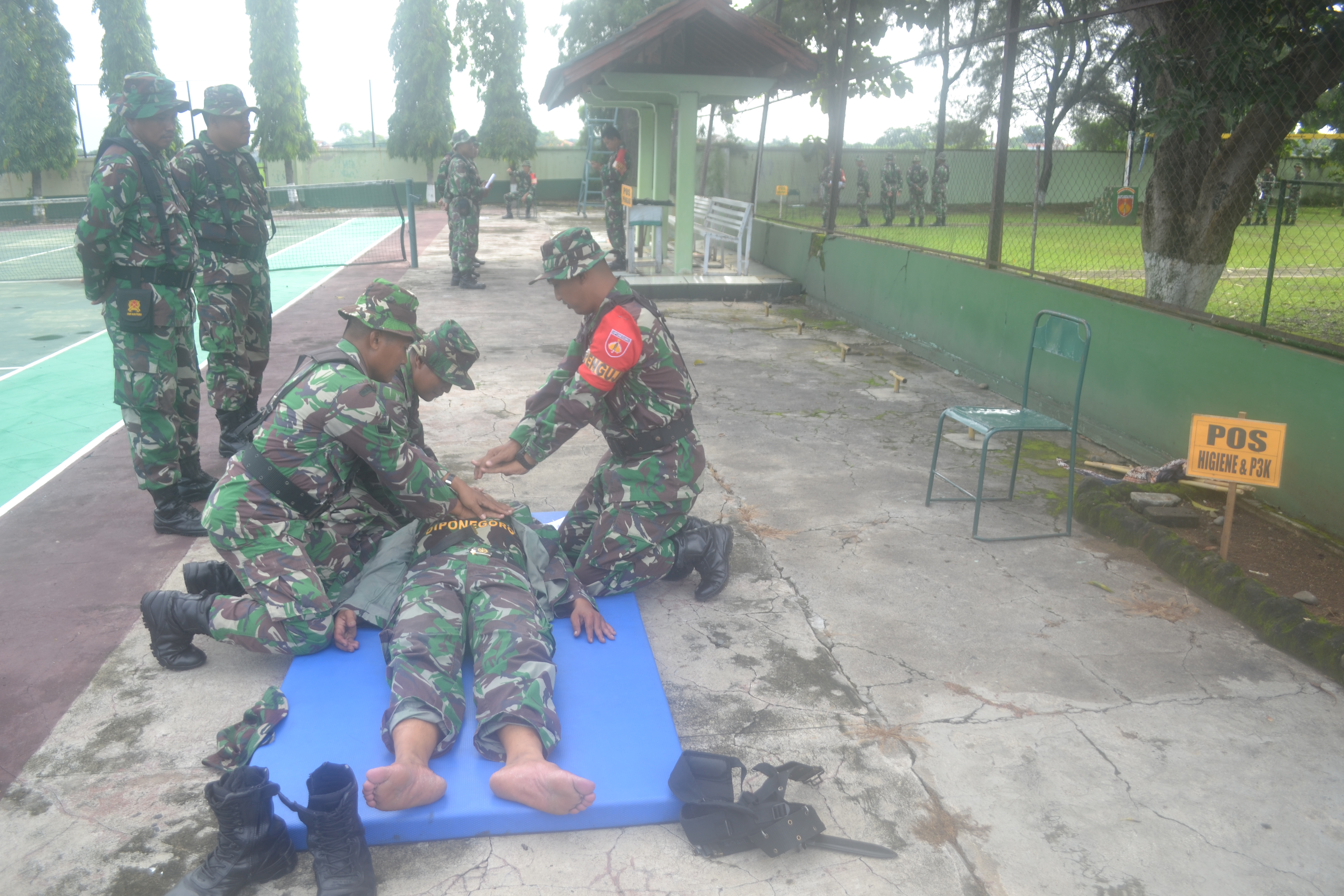 Tingkatkan Kemampuan Prajurit Sesuai Jabatannya, Kodim Pemalang menggelar UTP Jabatan