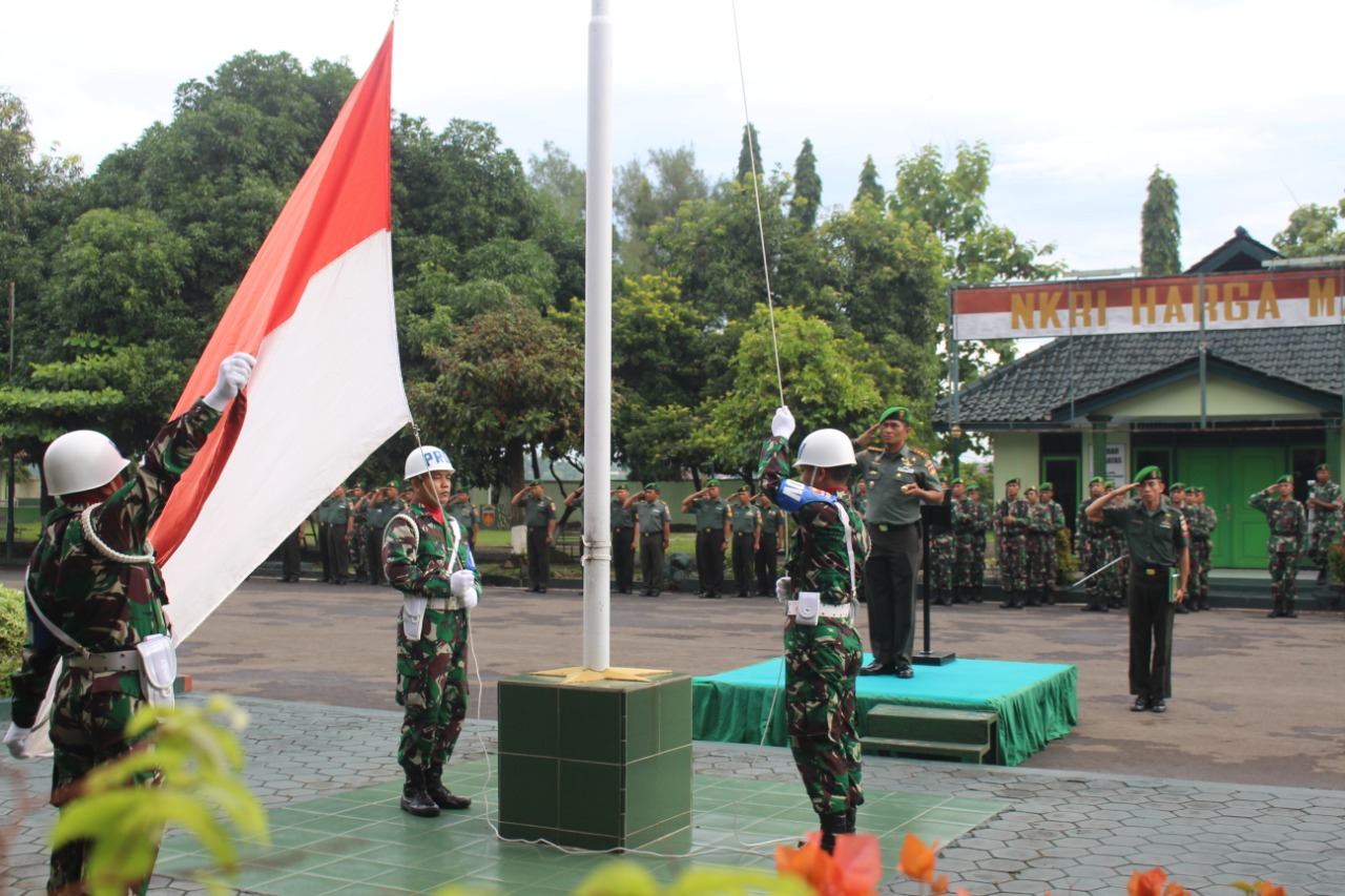 Kodim  Pemalang, Gelar Upacara 17 an Bulan Februari 2020