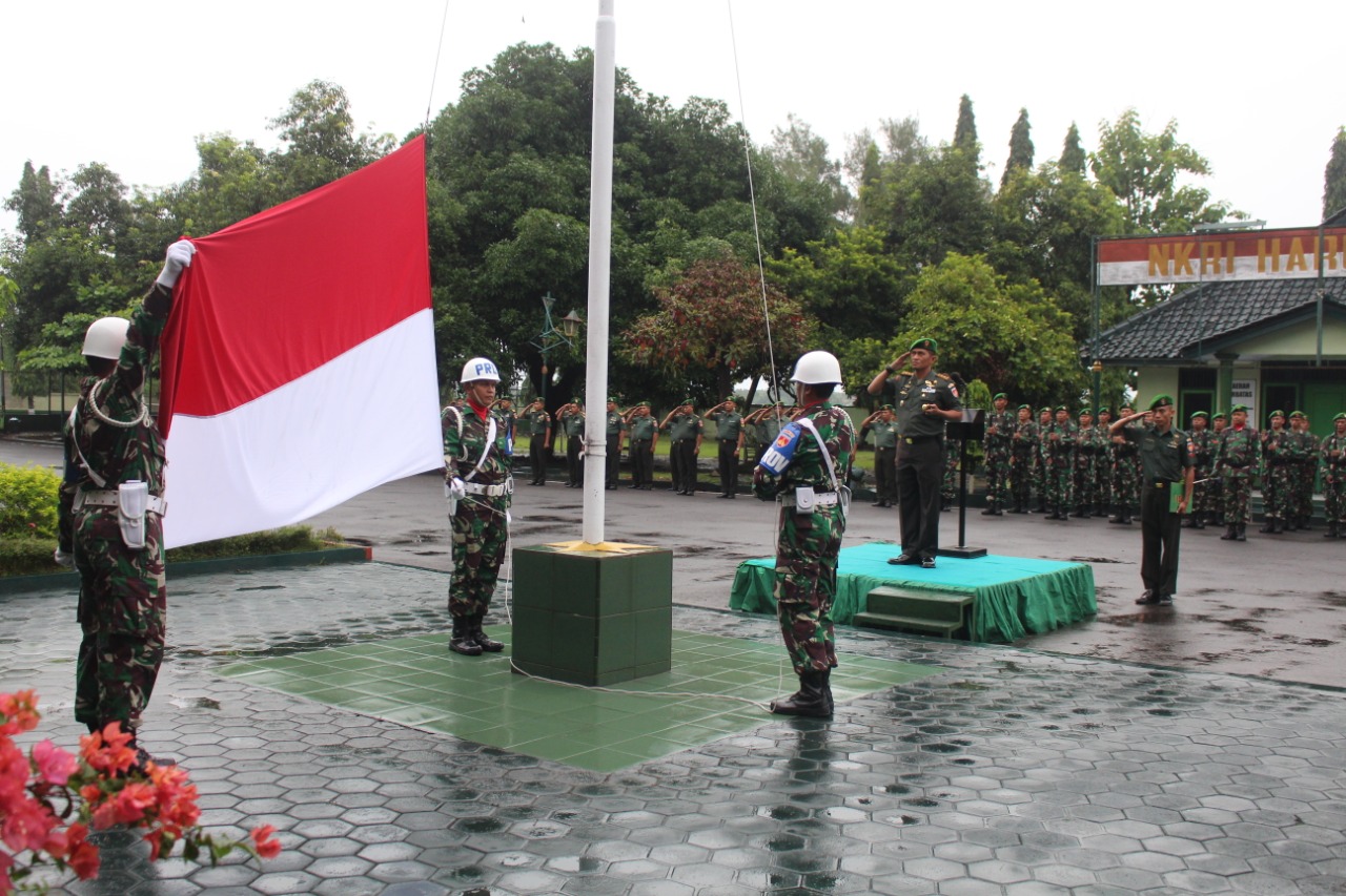 Kodim  Pemalang, Gelar Upacara Awal Bulan Maret 2020