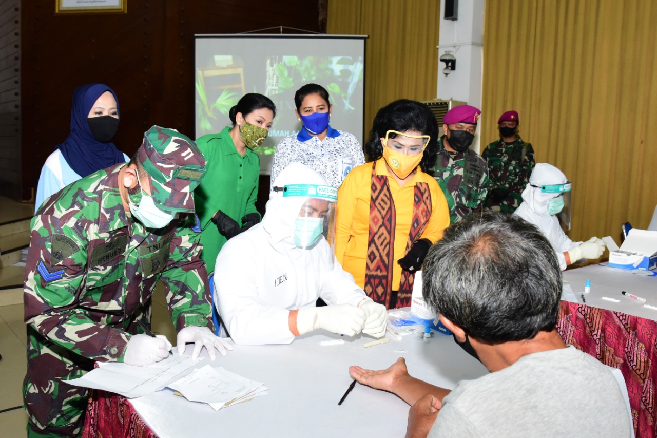 Rapid Test Dharma Pertiwi dan OASE Kabinet Kerja, Lindungi Diri dan Keluarga dari COVID 19