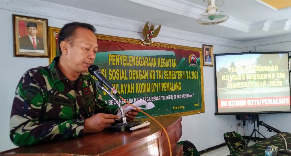 Kodim Pemalang Gelar Kegiatan Pembinaan Keluarga Besar TNI