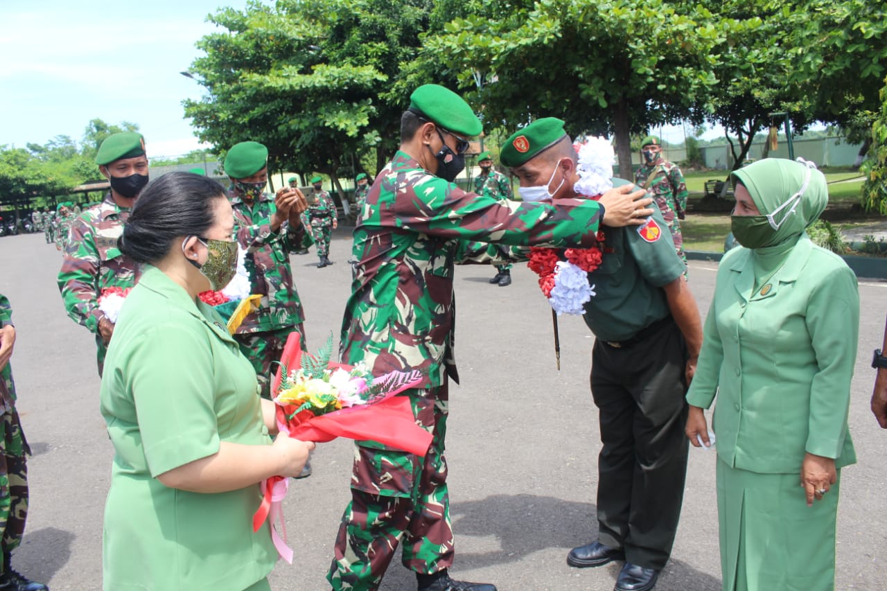 Kodim Pemalang Gelar Acara Wisuda Purna Tugas