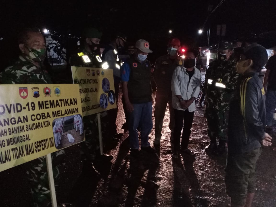 Pasiops Kodim Pemalang Gencarkan Operasi Yustisi di Masa PPKM