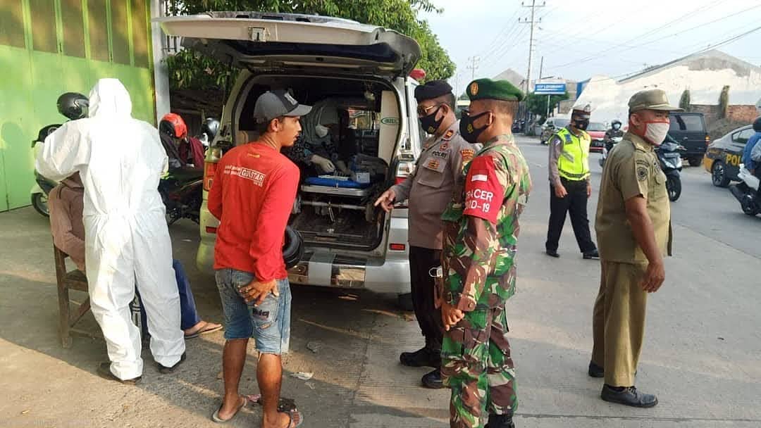 Operasi Yustisi Pendisiplinan Prokes dan Sweb Antigen Oleh Satgas Covid-19.