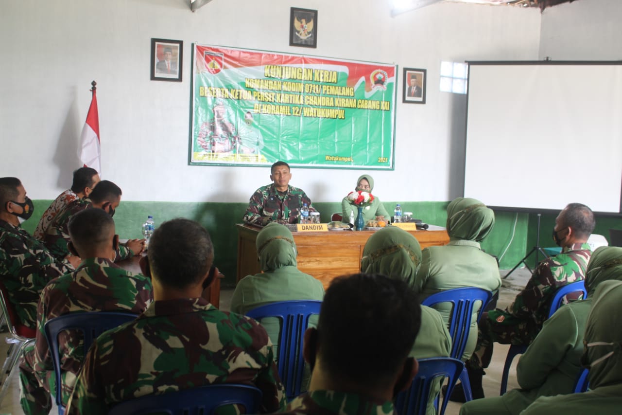 Laksanakan Tugas Dengan Maksimal dan Penuh Rasa Tanggung Jawab”, Pesan Dandim Pemalang