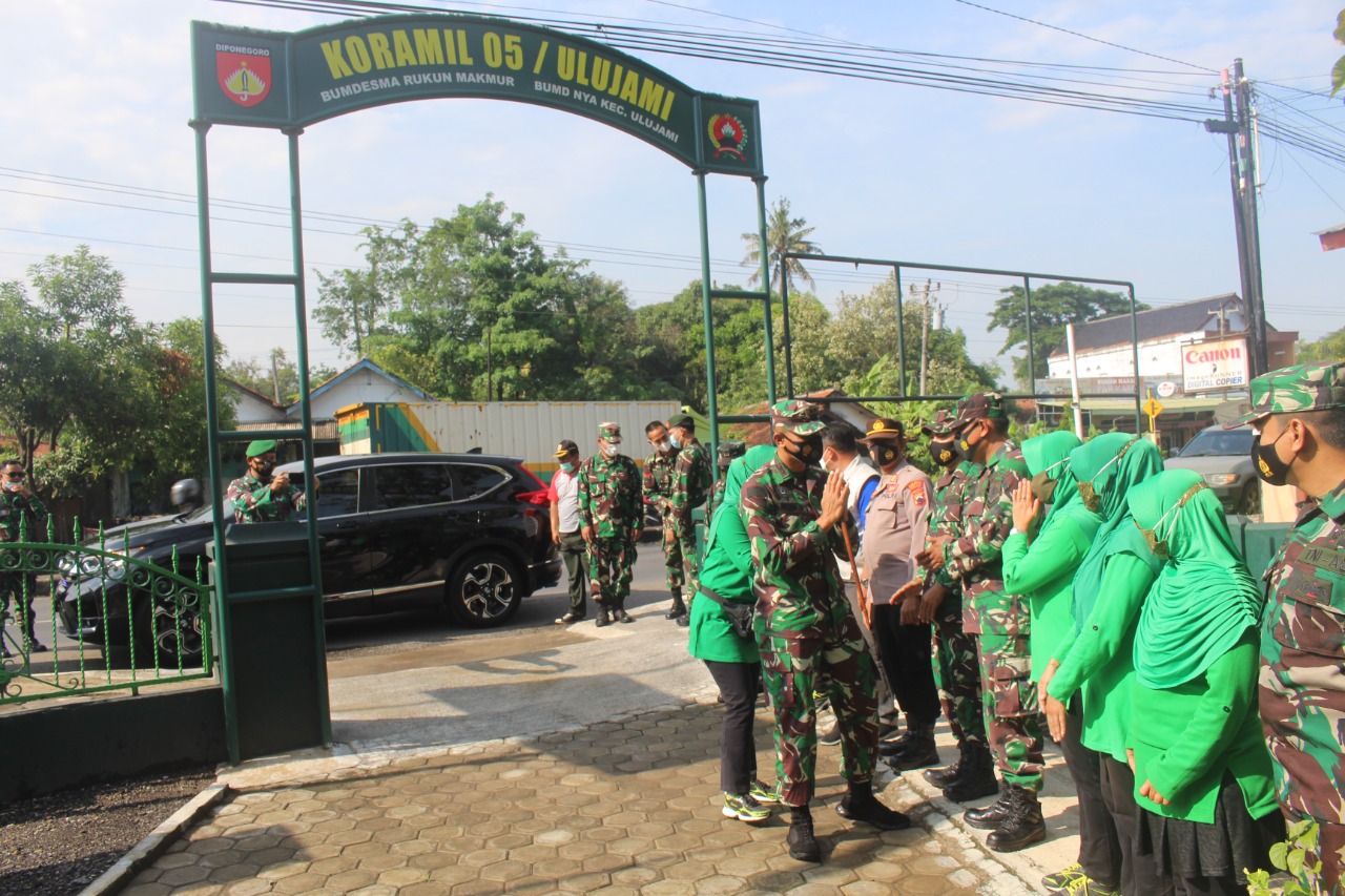 Kunjungi Koramil Jajaran, Dandim Pemalang Berharap Dukungan dan Kerjasamanya