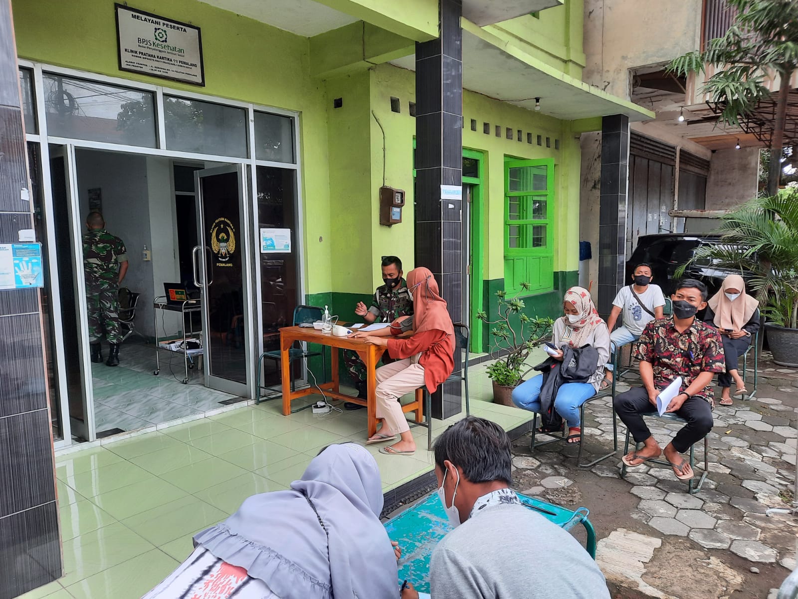 Kodim 0711/Pemalang Kembali Menggelar Serbuan Vaksinasi Covid-19