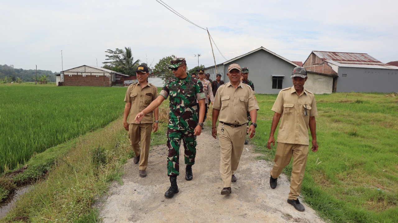 Kodim Pemalang Dukung Pemerataan Pembangunan Desa Melalui TMMD Sengkuyung Tahap II Tahun 2022