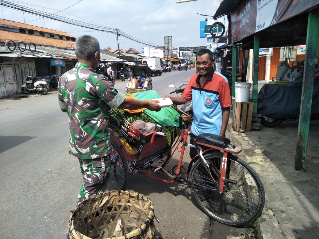 Koramil Petarukan Gelar Acara Jum’at Berkah