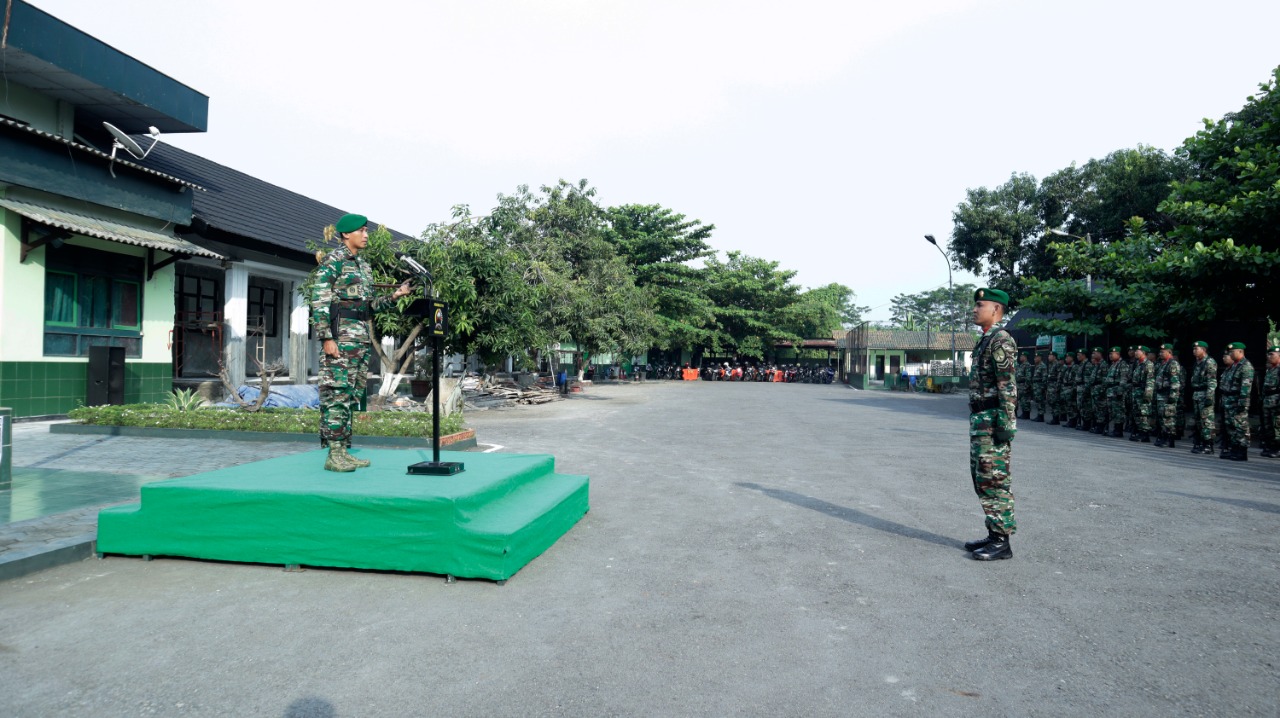 Kodim Pemalang Menggelar Upacara Hari Juang TNI Angkatan Darat ke 77 tahun 2022