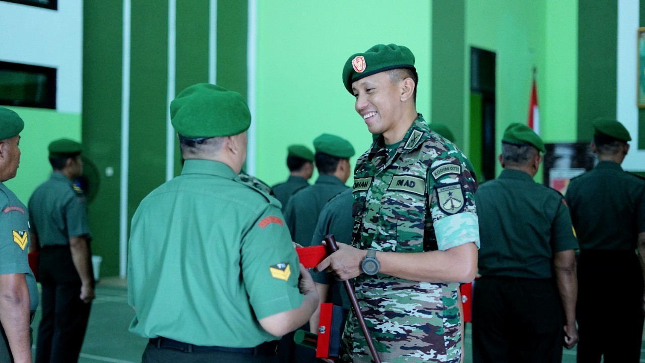 Kodim Pemalang Gelar Acara Wisuda Purna Tuga