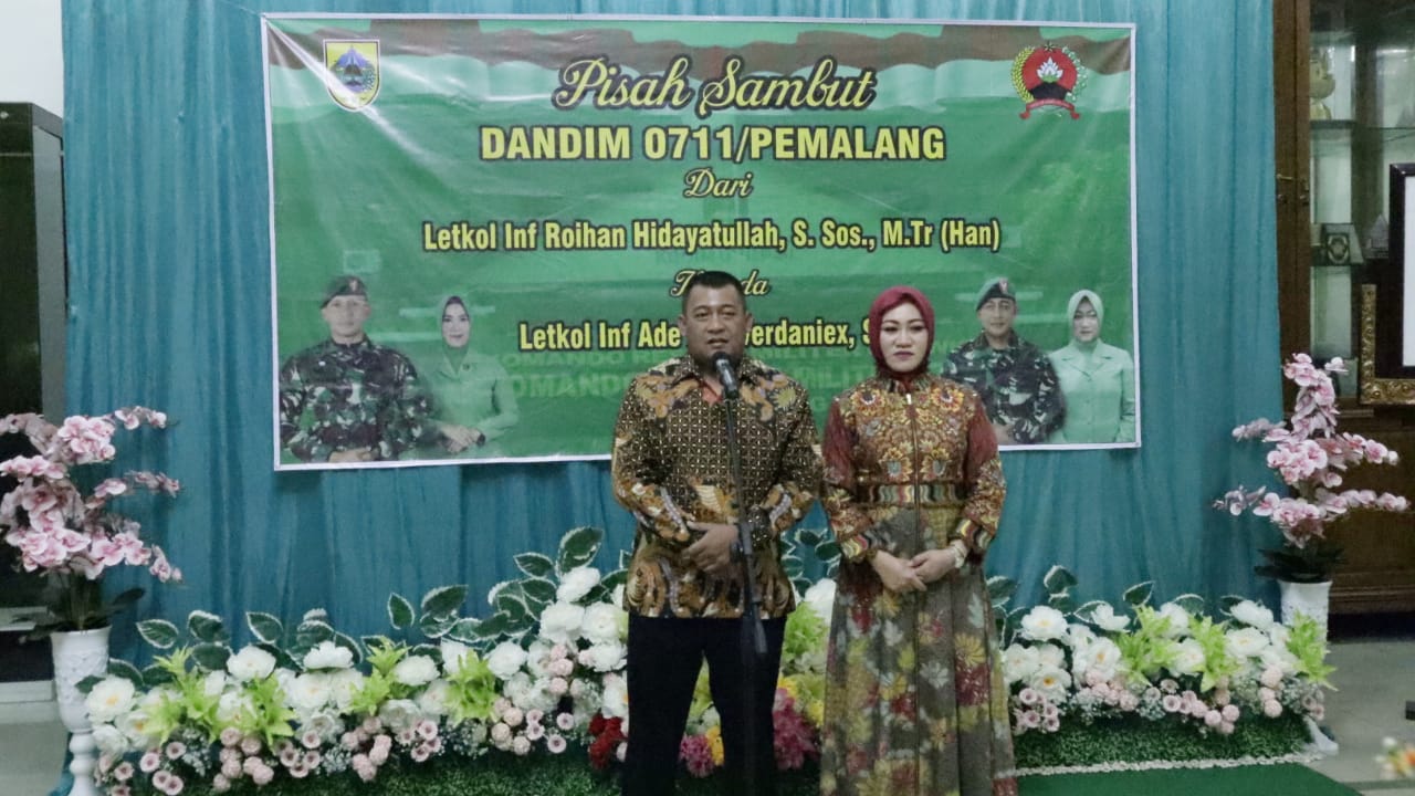 Pisah Sambut Komandan Kodim 0711/Pemalang Di Pemda Kabupaten Pemalang