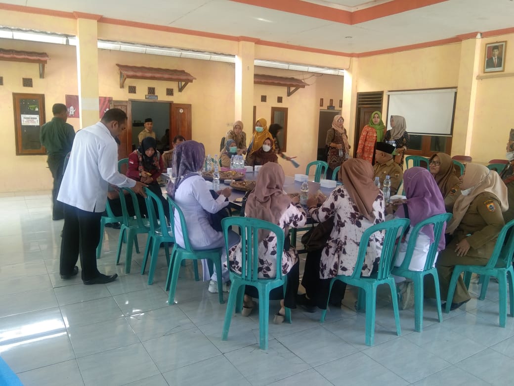 Pasiter Kodim Pemalang Bersama Tim Audit Stunting Melaksanakan Kunjungan Lapangan di Desa Jatingarang