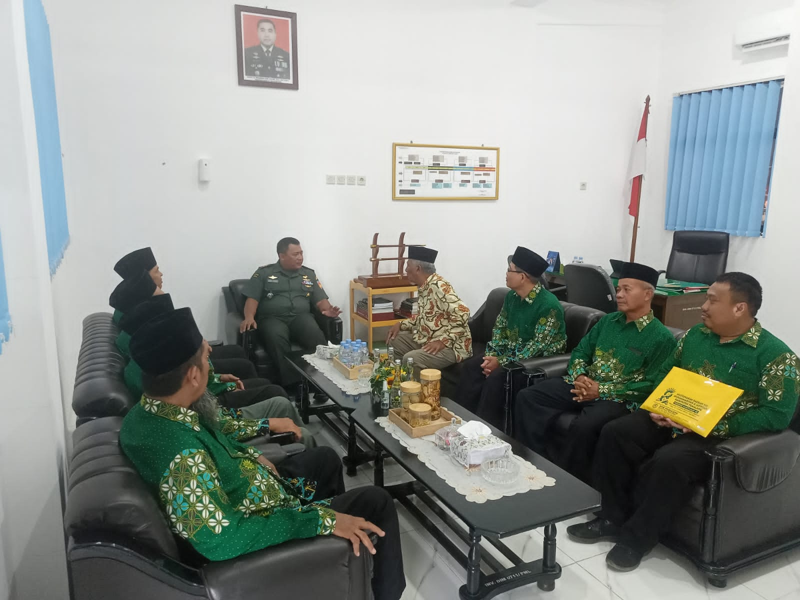 Dandim Pemalang Menerima Audiensi Pimpinan Daerah Muhammadiyah Kabupaten Pemalang