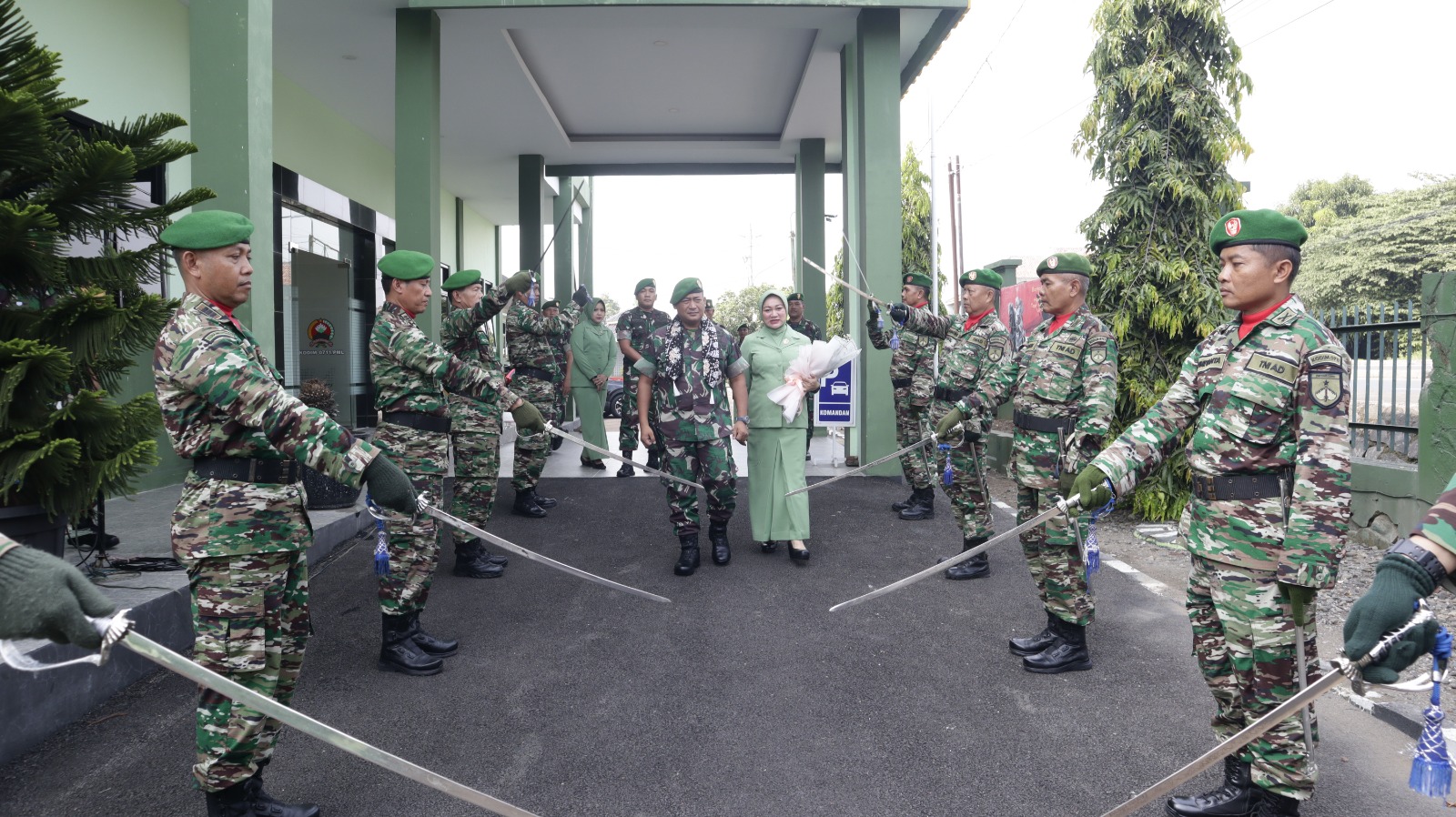 Kodim 0711/Pemalang Gelar Tradisi Pelepasan Komandan Kodim 0711/Pemalang