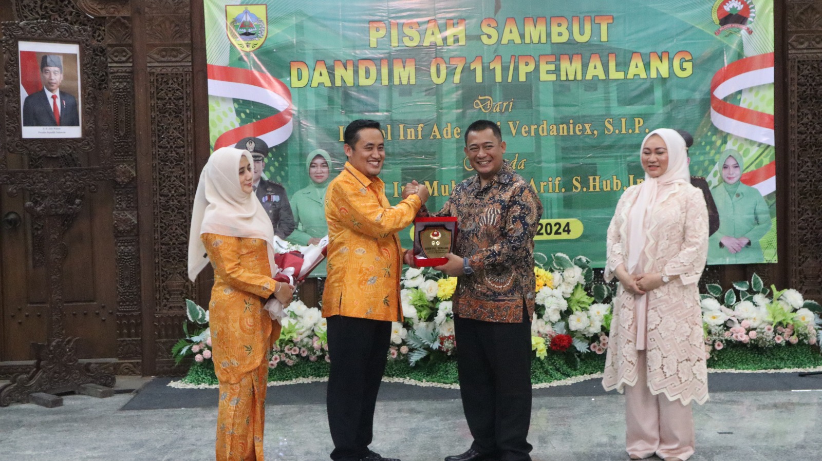 Pemkab Pemalang Menggelar Acara Pisah Sambut Dandim 0711/Pemalang