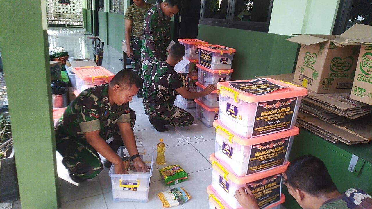 Jelang Penutupan, Satgas TMMD Ke 122 Kodim Pemalang Siapkan Bahan Kontak