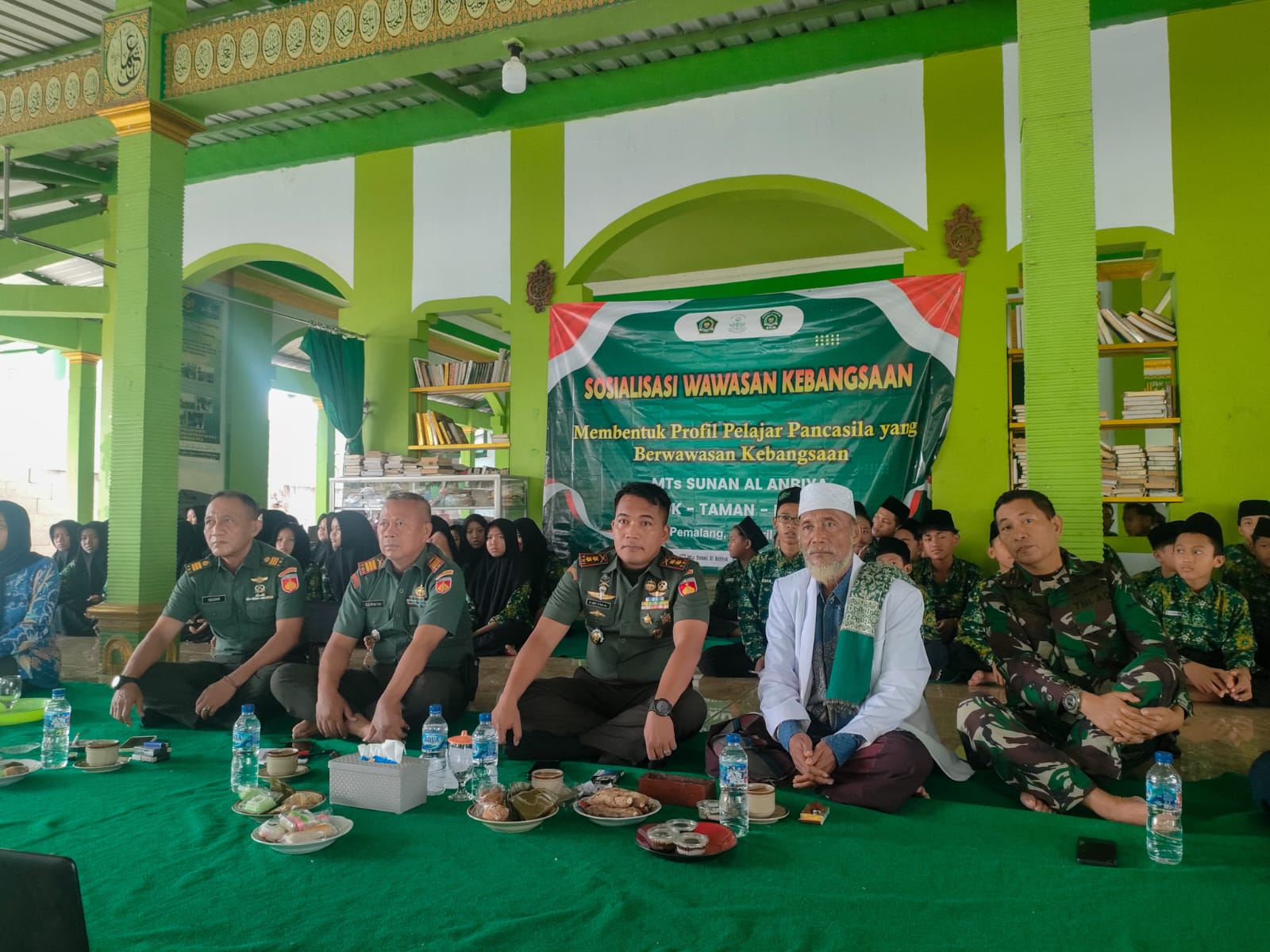 Dandim Pemalang Melaksanakan Zoom Meeting Penilaian Lomba Inovasi Verlap WTB/ZI tingkat TNI – AD Ta. 2025