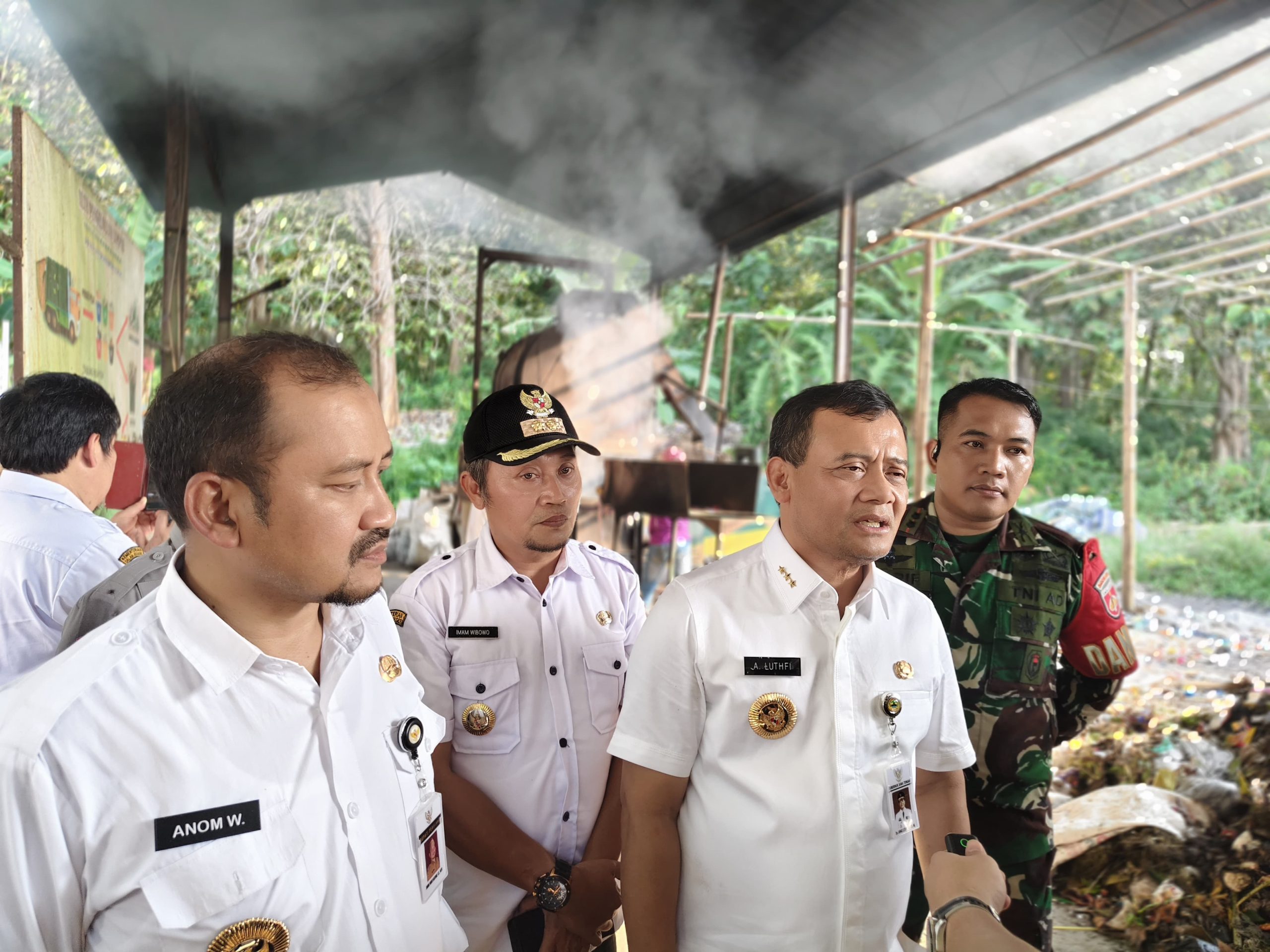 Dandim Pemalang Bersama Unsur Forkopimda Dampingi Kunjungan Kerja Gubernur Jateng Di Pemalang