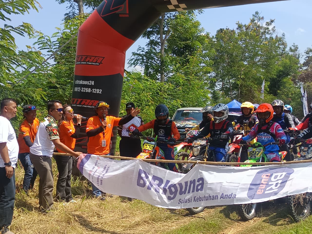 Trabas dan Bakti Sosial Meriahkan HUT ke-80 TNI Kodim 0711/Pemalang