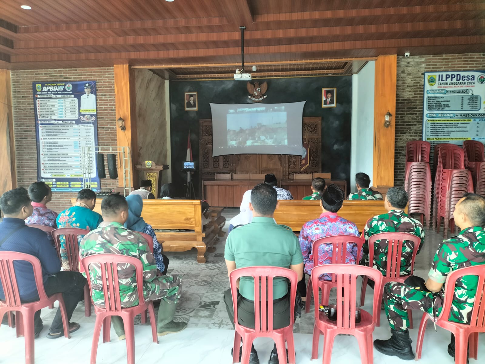 Kodim Pemalang Ikuti Video Conference TNI Manunggal Air Pertanian Bersama Kasad Guna Dukung Swasembada Pangan Nasional