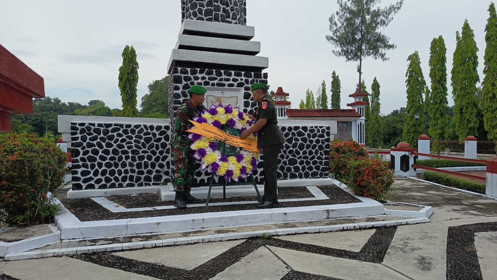 Kodim Pemalang Gelar Ziarah Rombongan Peringati Hari Juang TNI AD Tahun 2025