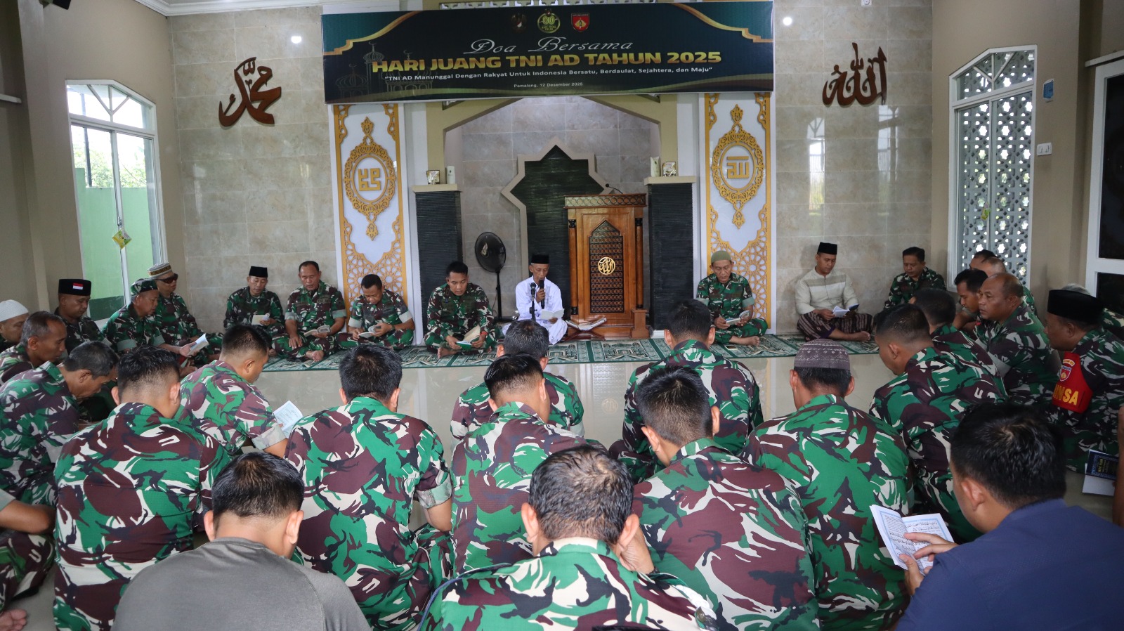 Kodim Pemalang Gelar Doa Bersama Peringati Hari Juang TNI AD Tahun 2025