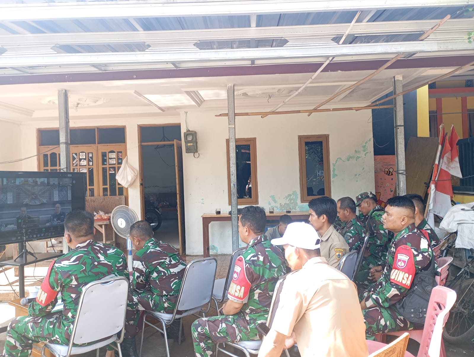 Dandim Pemalang Ikuti Vicon Evaluasi Percepatan Pembangunan KDKMP Bersama Wakil Panglima TNI dan Aster Panglima TNI