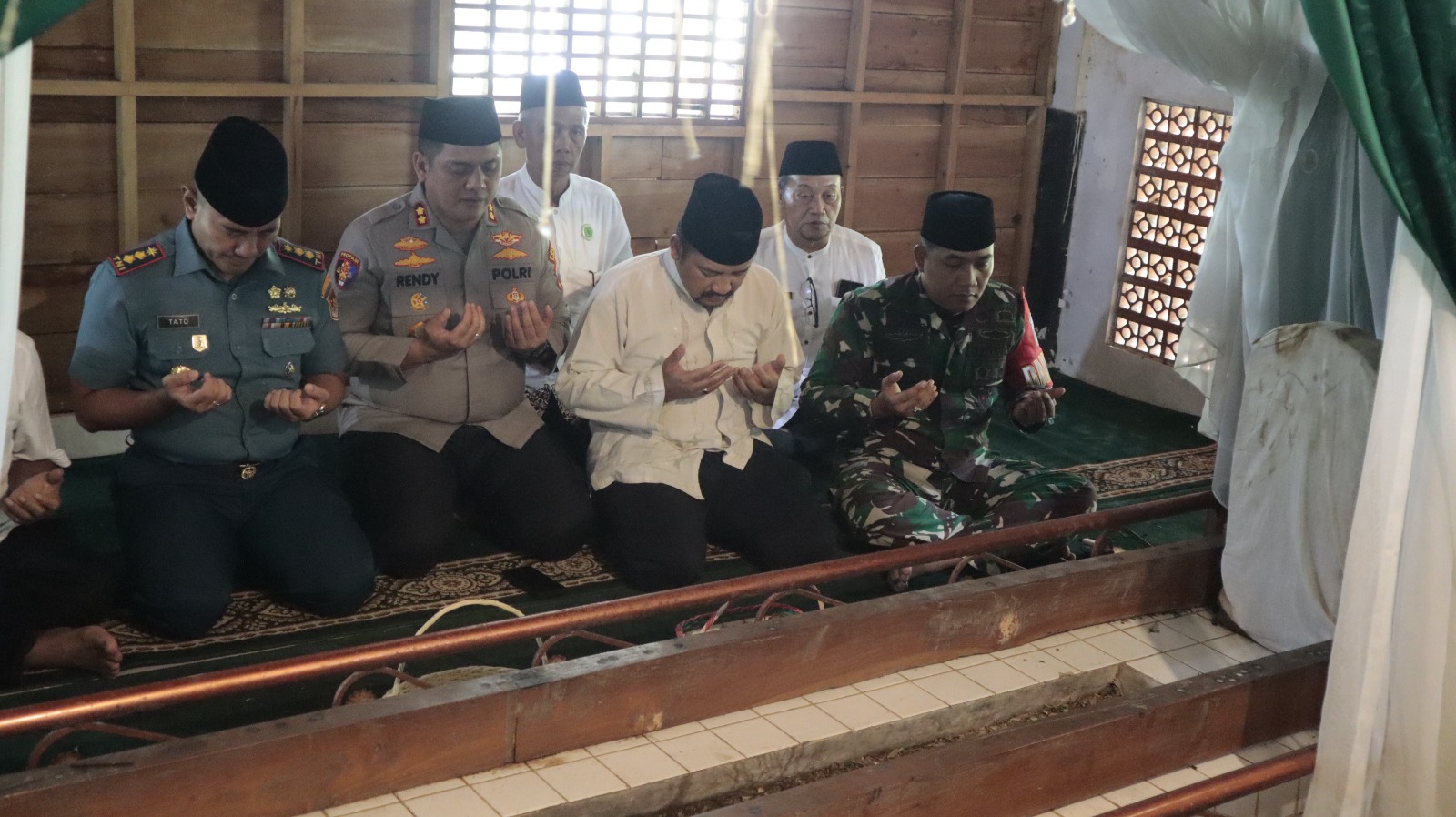 Dandim Pemalang Bersama Forkopimda Hadiri Haul Pangeran Benowo dalam Rangka Hari Jadi Kabupaten Pemalang ke-451