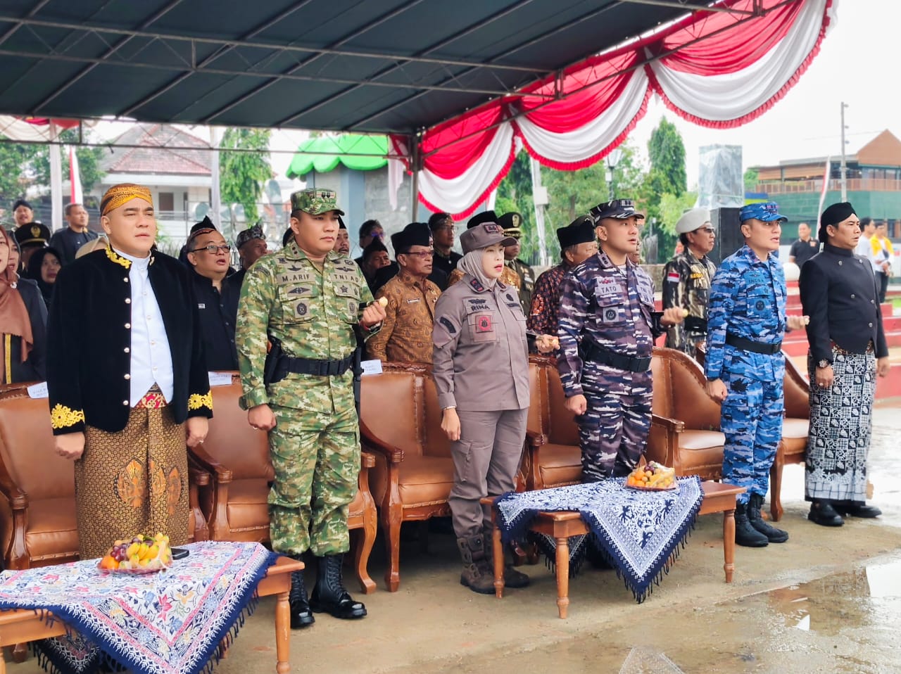 Dandim Pemalang Hadiri Upacara Peringatan Hari Jadi Kabupaten Pemalang ke-451 Tahun 2026