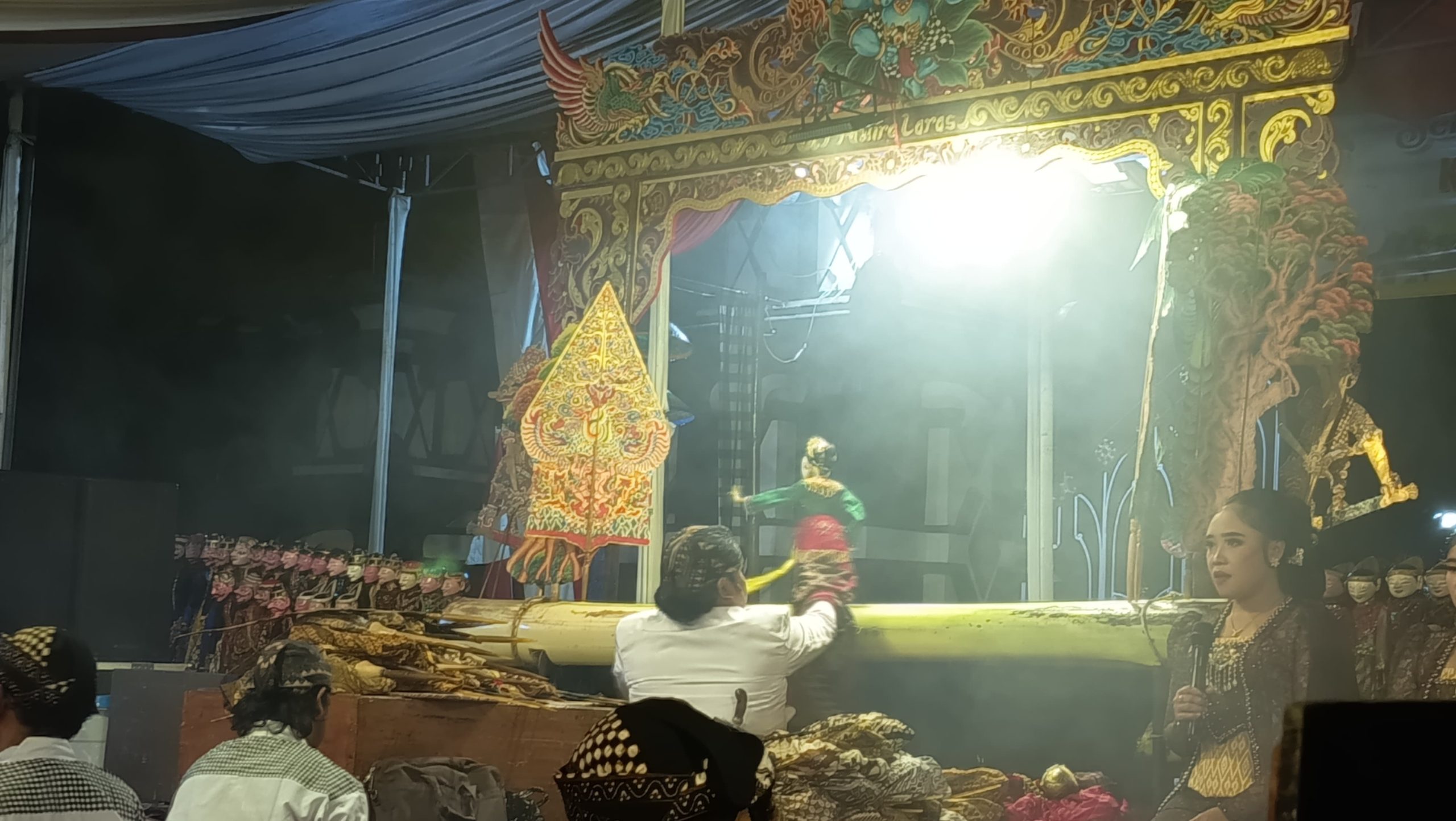 Dandim Pemalang Saksikan Pentas Pagelaran Wayang Golek Meriahkan Hari Jadi ke-451 Kabupaten Pemalang