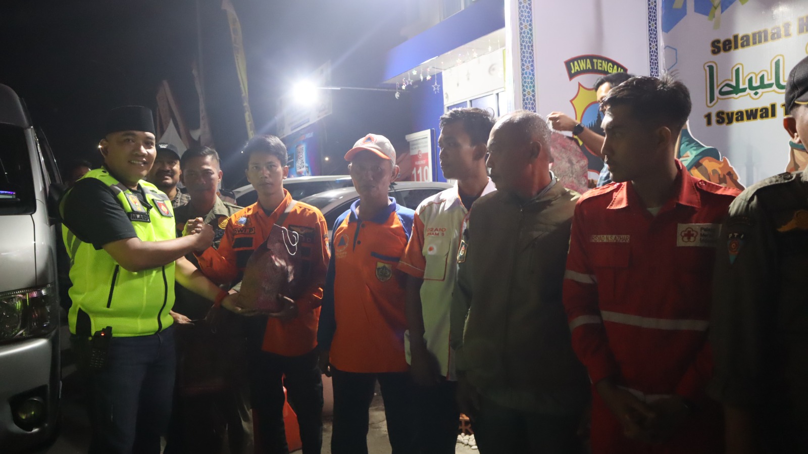 Dandim 0711/Pemalang Bersama Forkopimda Monitoring Pos Pengamanan Arus Mudik Lebaran 1447 H/2026 M